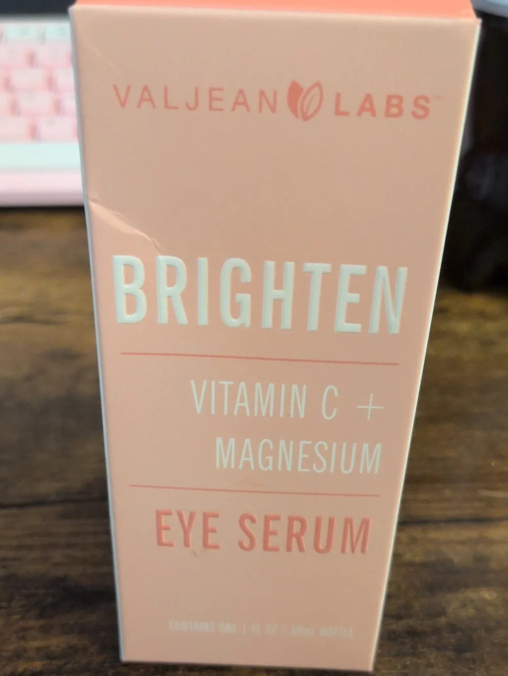 Valjean Labs Brighten Eye Serum - Vitamin C. Magnesium